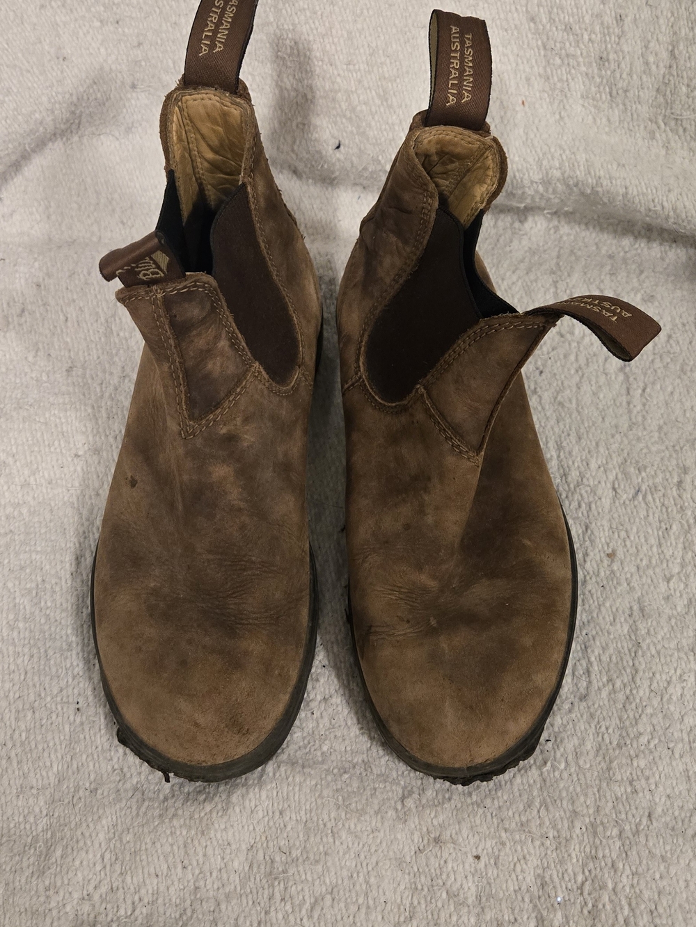 Blundstone Brown Leather Chelsea Boots AUS 4.5 Women’s 7.5 Well Worn